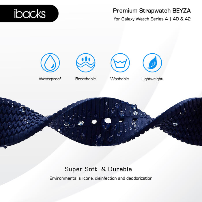 Ibacks Beyza Strap For Galaxy Watch series 4 - 40 & 42