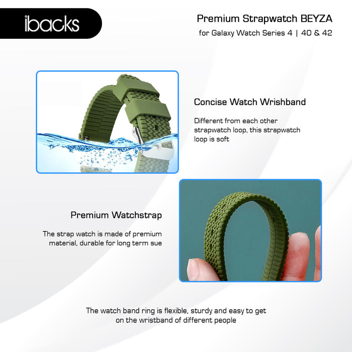 Ibacks Beyza Strap For Galaxy Watch series 4 - 40 & 42