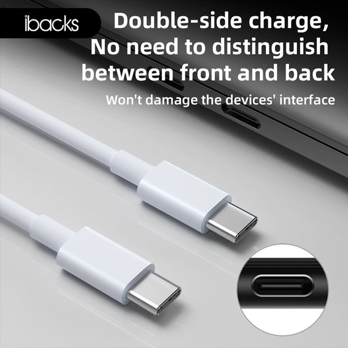 Ibacks Cable C to C white