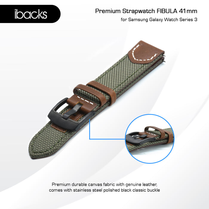 Ibacks Fibula Strap For samsung galaxy watch Series 3 41mm