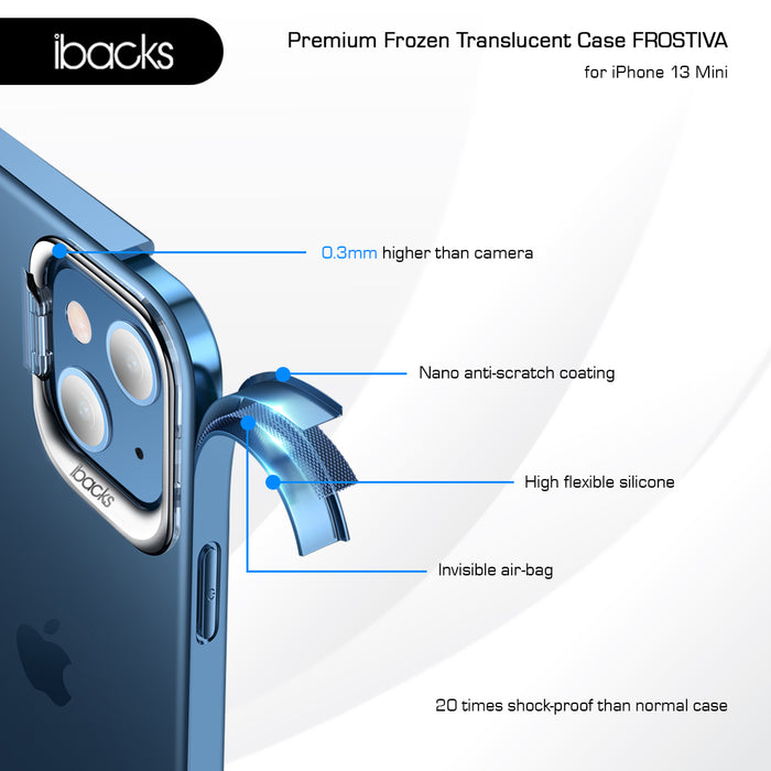 Ibacks Frostiva Case For iPhone 13 Mini