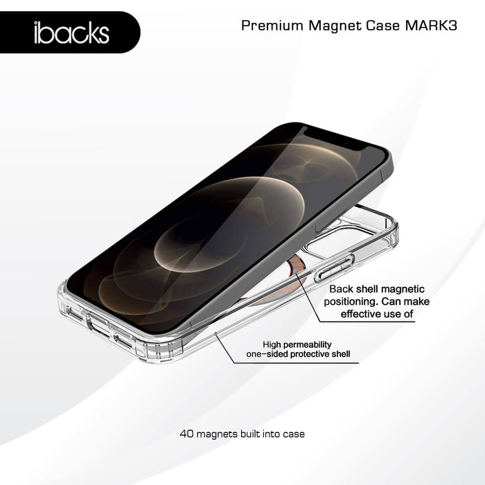 Ibacks MARK3 Crystal Magnetic for IPhone 12 / 12 Pro