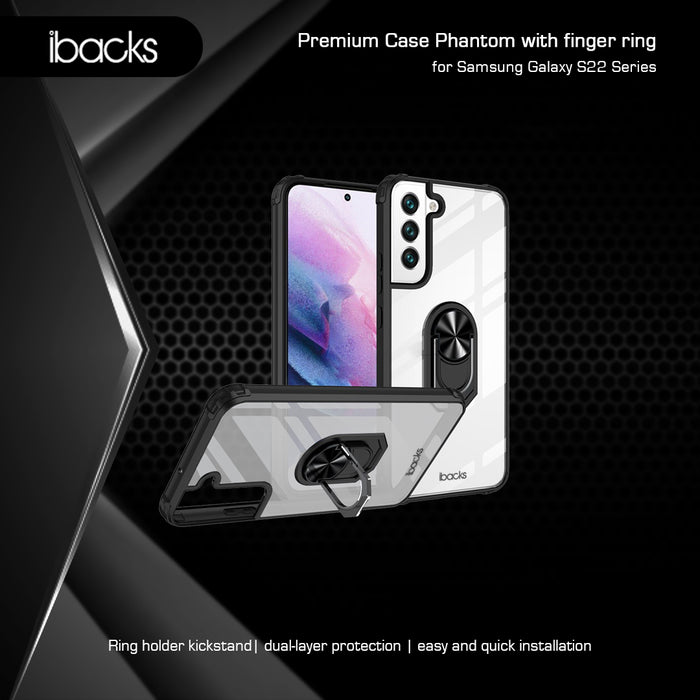 Ibacks Phantom with finger ring Samsung Galaxy S22