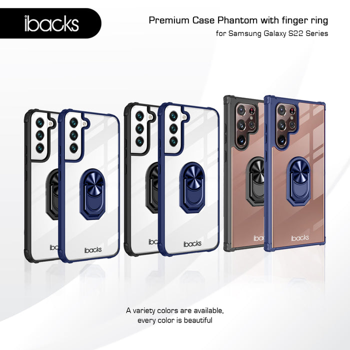 Ibacks Phantom with finger ring Samsung Galaxy S22