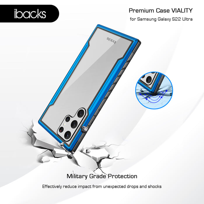 ibacks Viality Case for Samsung Galaxy S22 Ultra