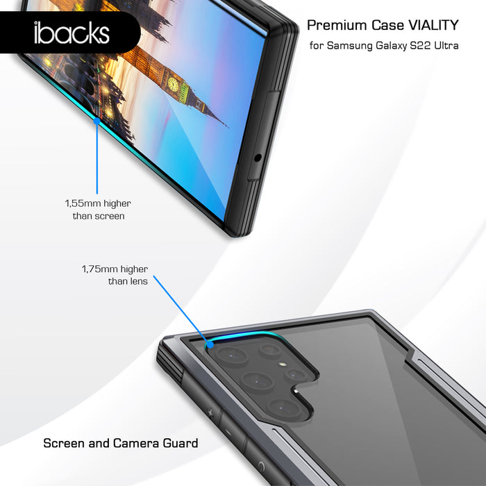 ibacks Viality Case for Samsung Galaxy S22 Plus