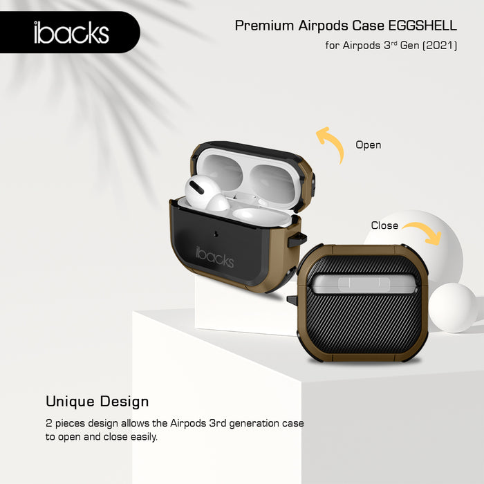 Ibacks Premium Eggshell For Airpods 3rd Gen