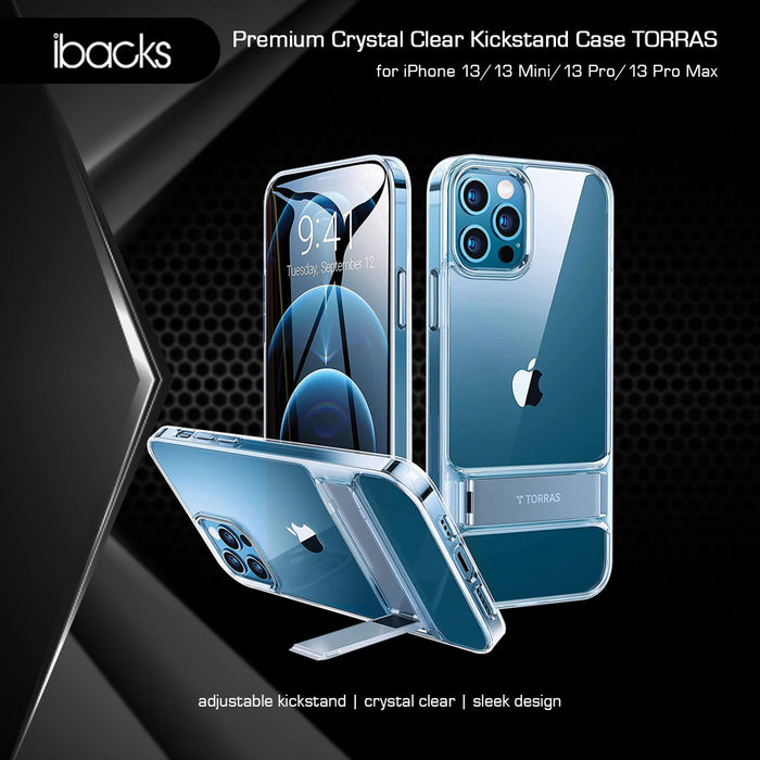 ibacks Torras with kick stand Case for IPhone 13