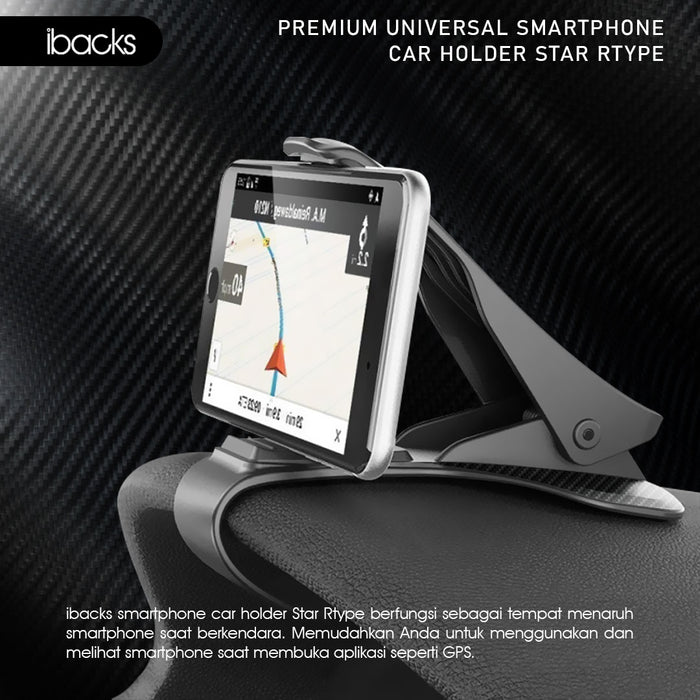 ibacks Star RType Universal Smartphone Car Holder