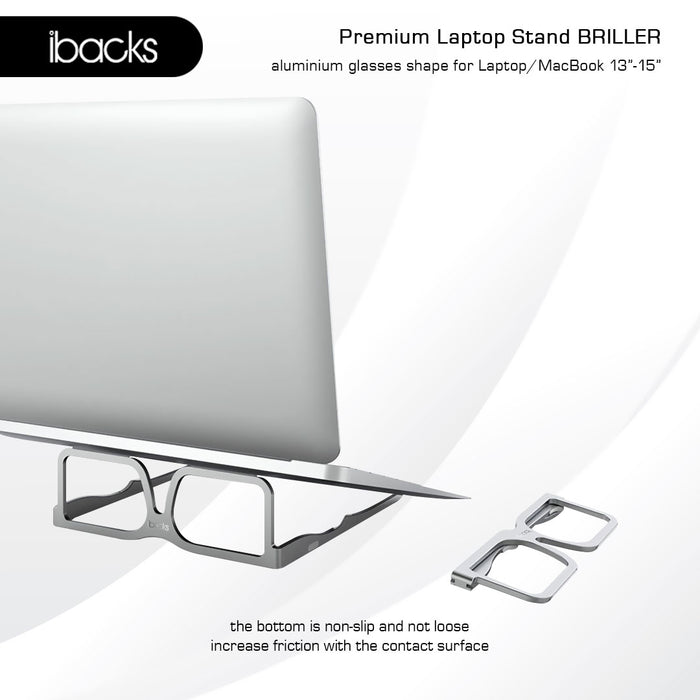 Ibacks Briller Stand For Macbooks & Laptop