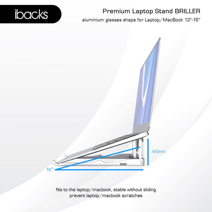 Ibacks Briller Stand For Macbooks & Laptop