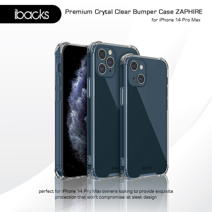 Ibacks Zaphire Premium Crystal Case For IPhone 14