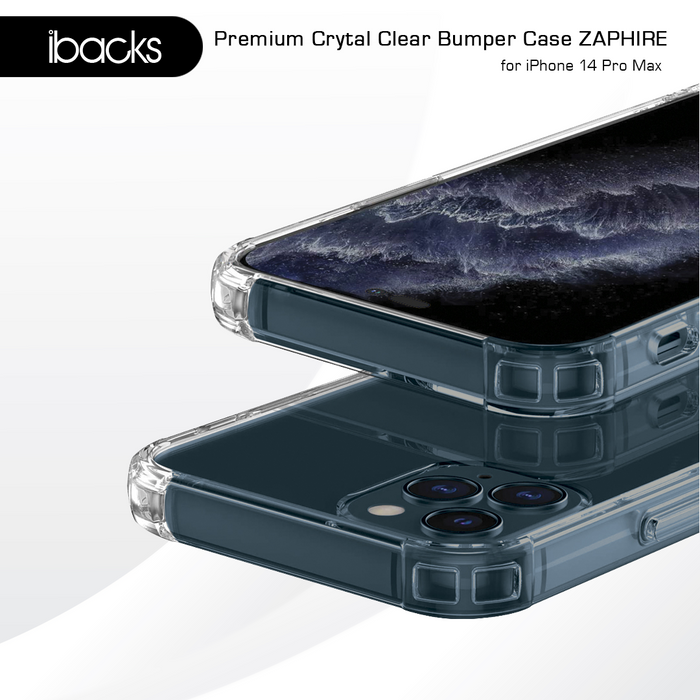 Ibacks Zaphire Premium Crystal Case For IPhone 14