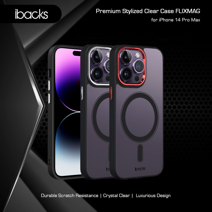 ibacks Flixmag Case for iPhone 14 Series