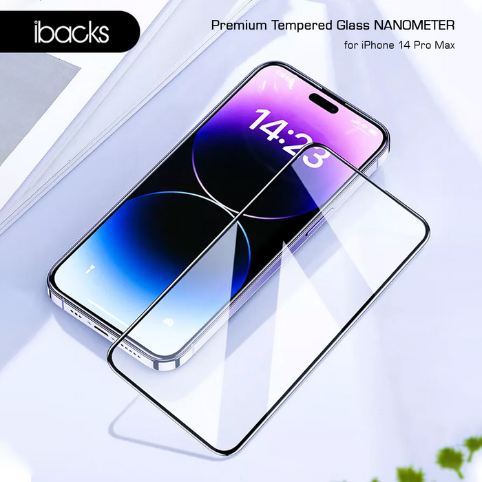 ibacks Nanometer Tempered Glass for iPhone 14