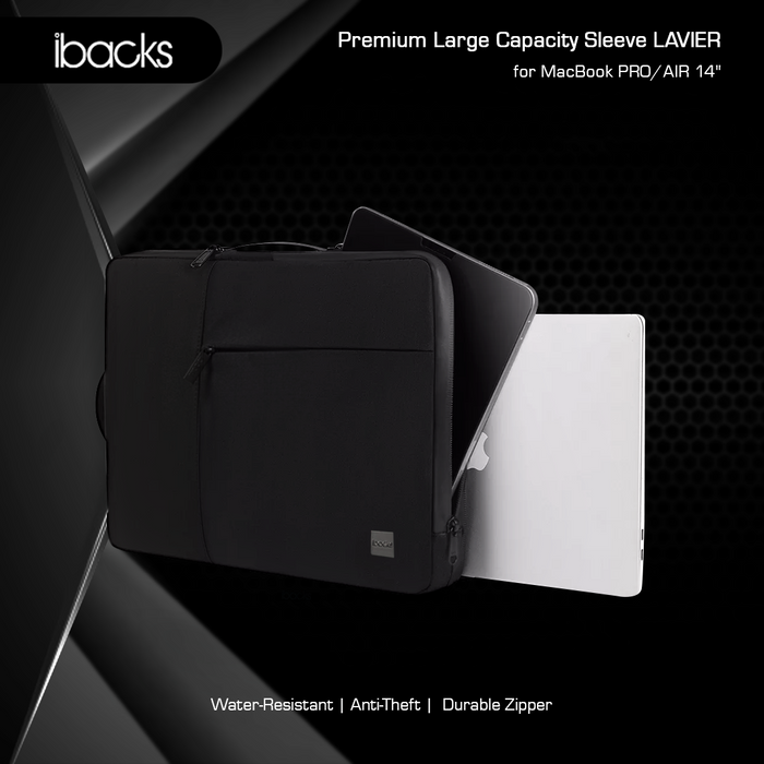 ibacks LAVIER Sleeve for Macbook PRO/AIR 14inch