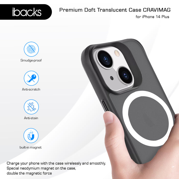 ibacks Cravimag Case for iPhone 14