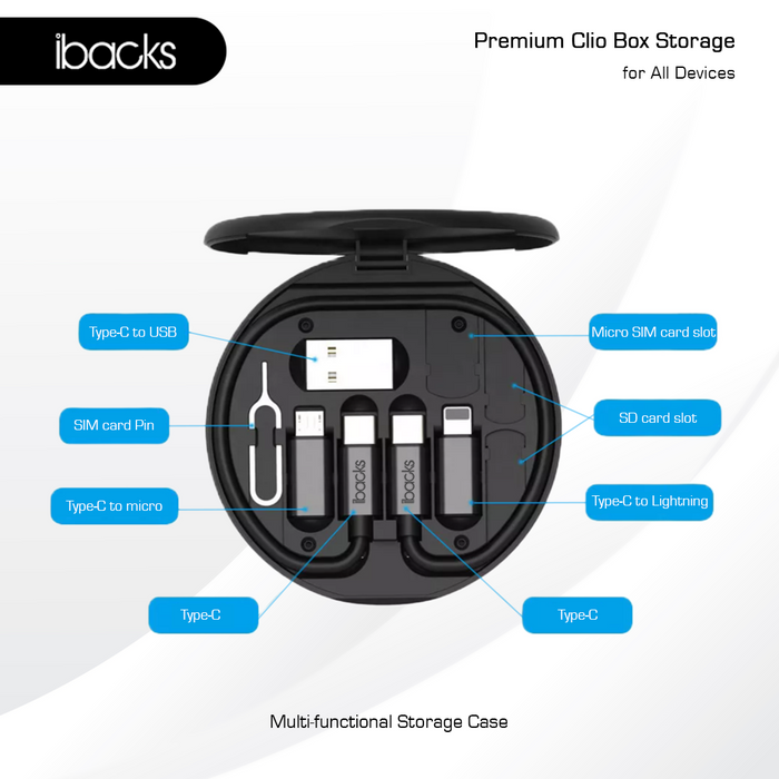 ibacks Clio Box Storage
