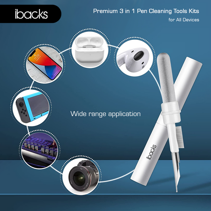 Ibacks 3 in 1 Pen Cleaning tools kits