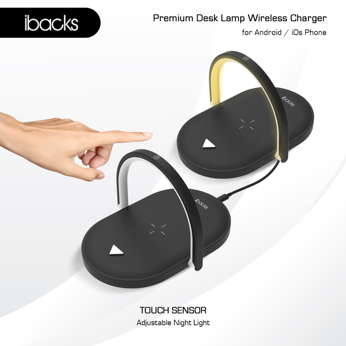 Ibacks Desk Lamp Wireless Charger
