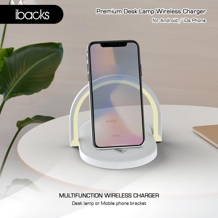 Ibacks Desk Lamp Wireless Charger