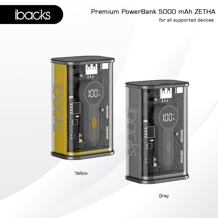 Ibacks Zetha powerbank 5000mah