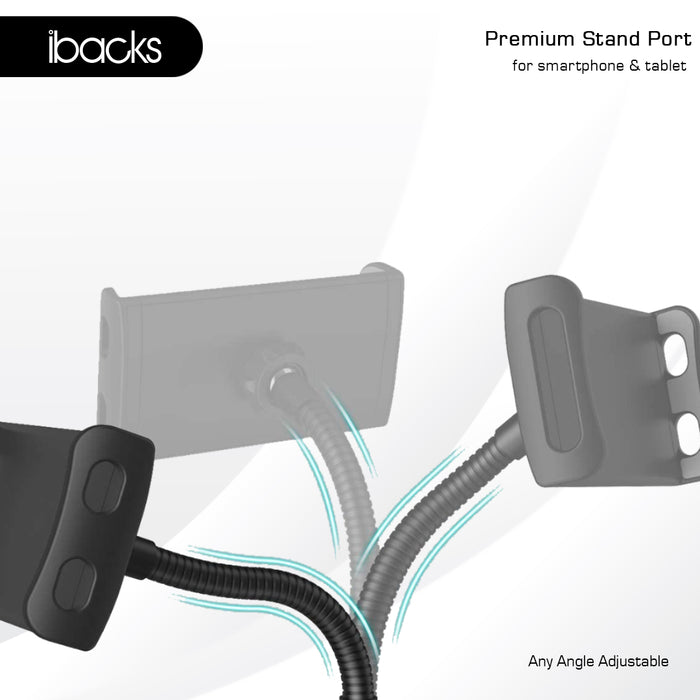 Ibacks stand port for smartphone & Tablet