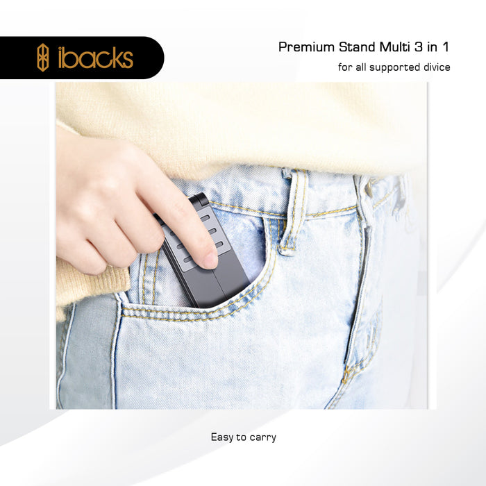 Ibacks Stand Multi 3 in 1 Grey