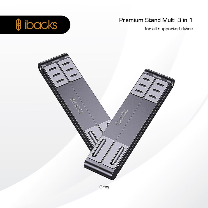 Ibacks Stand Multi 3 in 1 Grey