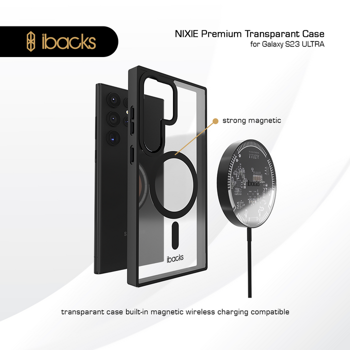 ibacks Nixie Case for S23 Ultra