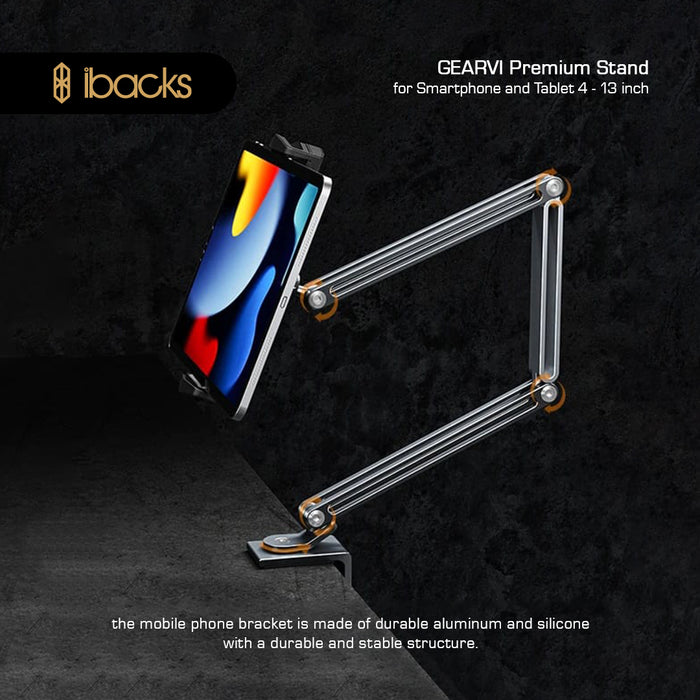 Ibacks Gearvi Stand For Smartphone & Tablet 4Inch -13Inch